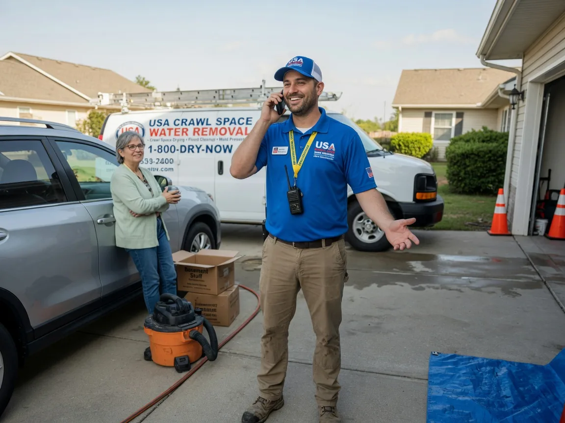 Crawl Space Water Removal Smithshire, IL FAQs